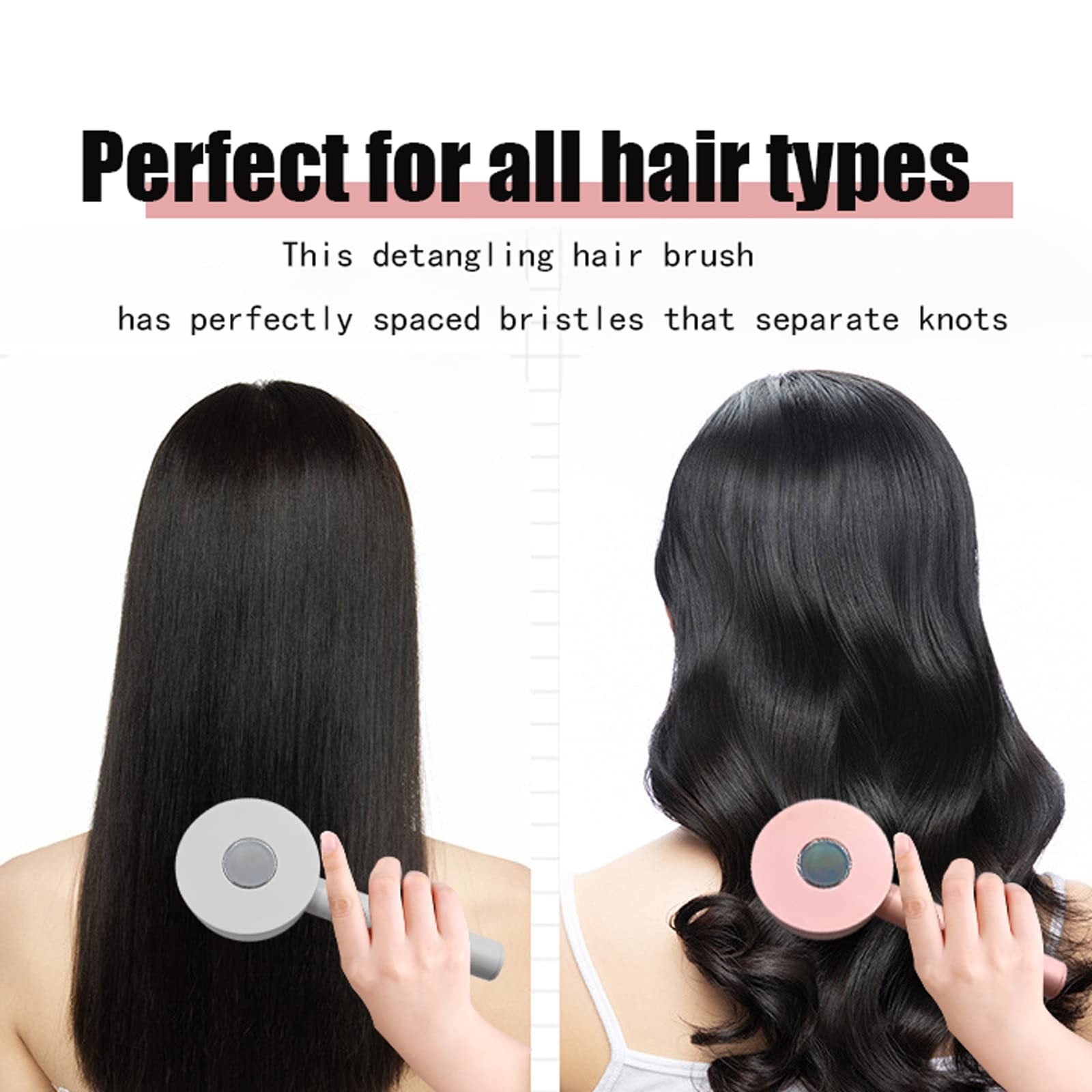 One-key Self-cleaning Hair Brush For Women Curly Hair Brush Anti-Static Airbag Massage Comb Airbag Massage Scalp Comb Professional Detangling One-key Self-cleaning One-key Self-cleaning Hair Brush For Women Curly Hair Brush Anti-Static Airbag Massage Comb Airbag Massage Scalp Comb Professional Detangling One-key Self-cleaning